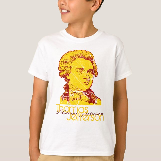 Thomas Jefferson T - Shirt (Vorderseite)
