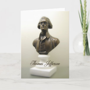 Thomas- Jeffersonfreiheits-Zitat Karte