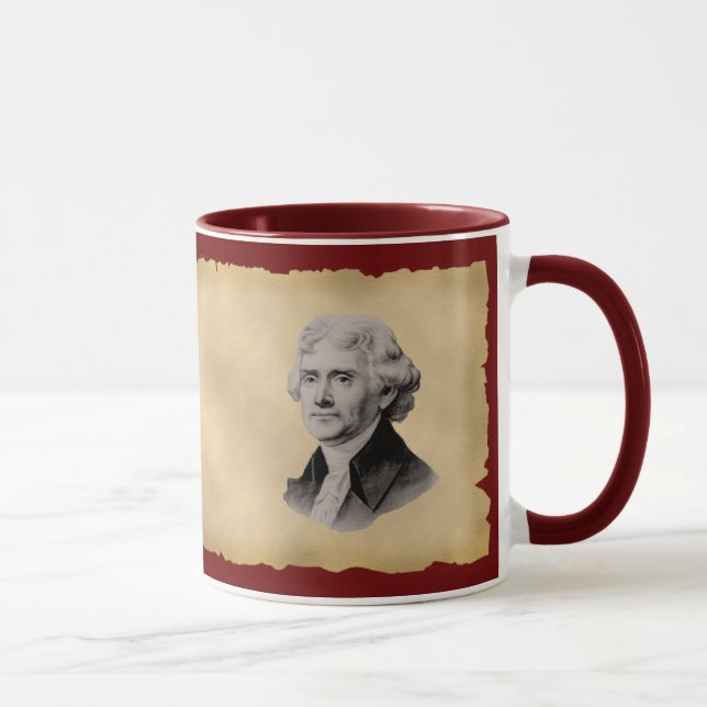 Thomas- Jeffersonkaffee-Tasse Tasse (Rechts)