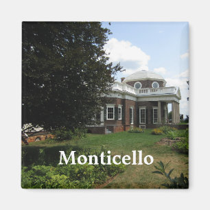 Thomas Jeffersons Zuhause: Monticello Magnet