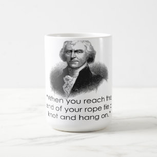 Thomas- Jeffersonseil-Zitat-Tasse Kaffeetasse