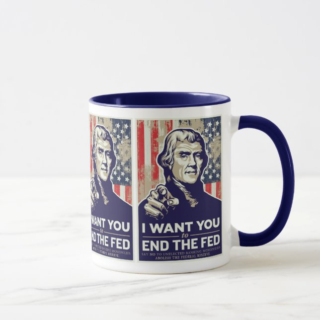 Thomas- JeffersonTassen Tasse (Rechts)