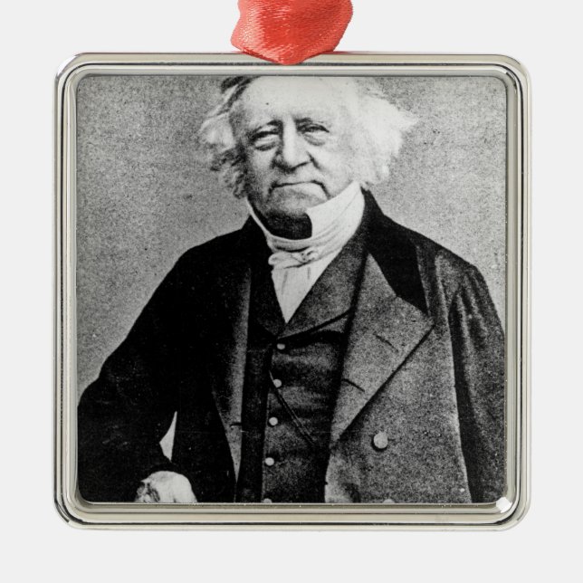 Thomas-Liebe-Pfau Ornament Aus Metall (Vorne)