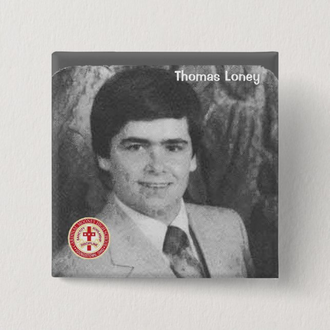 Thomas Loney Button (Vorderseite)