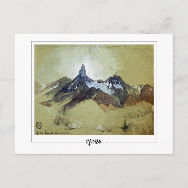 Thomas Moran #15 - Fine Art Postcard Postkarte (Vorderseite)
