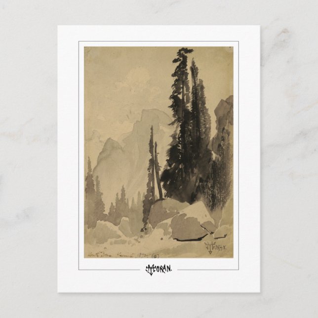 Thomas Moran #225 - Fine Art Postkarte (Vorderseite)