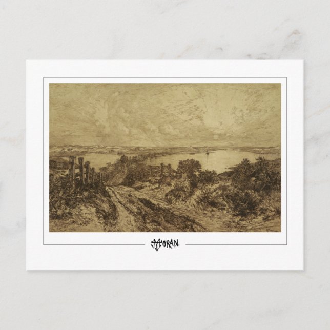Thomas Moran #35 - Fine Art Postkarte (Vorderseite)
