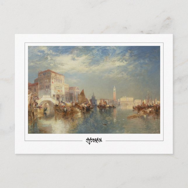 Thomas Moran #421 - Fine Art Postkarte (Vorderseite)