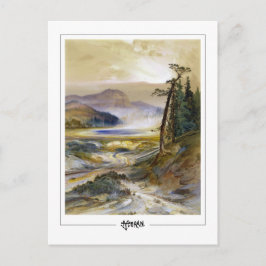 Thomas Moran #4 - Fine Art Postcard Postkarte