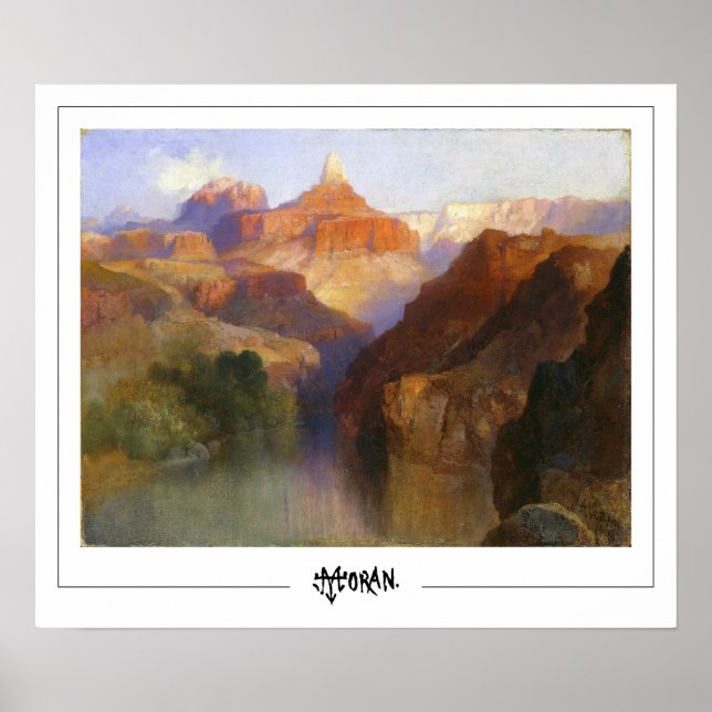 Thomas Moran Affiche d'art Zedign #14 (Devant)