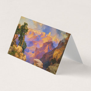 Thomas Moran art, Grand Canyon mit Rainbow