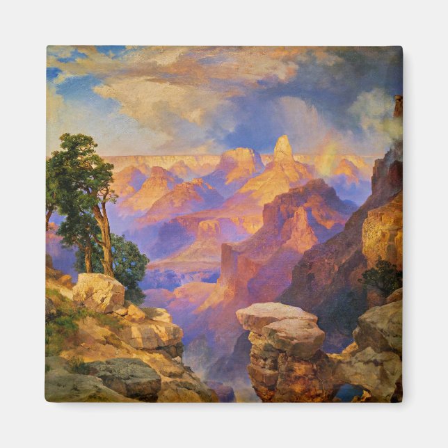 Thomas Moran art, Grand Canyon mit Rainbow Magnet (Vorne)