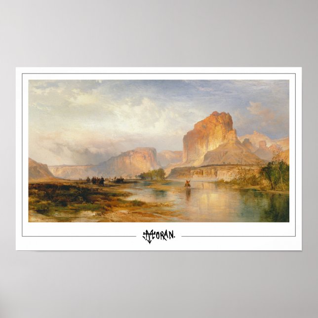 Thomas Moran Fine Art #127 Poster (Vorne)