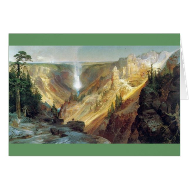 Thomas Moran - Grand Canyon des Yellowstone (Vorderseite (Horizontal))
