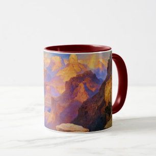Thomas Moran, Grand Canyon mit Regenbogen Tasse