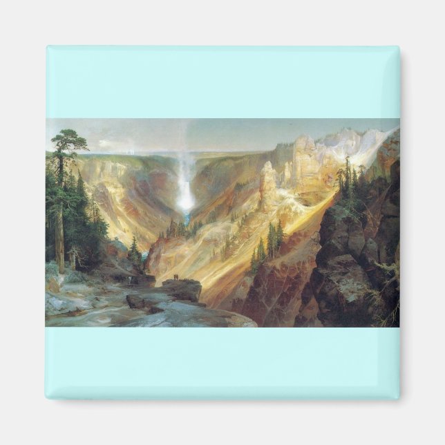 Thomas Moran - Grand Canyon of the Yellowstone Magnet (Vorne)