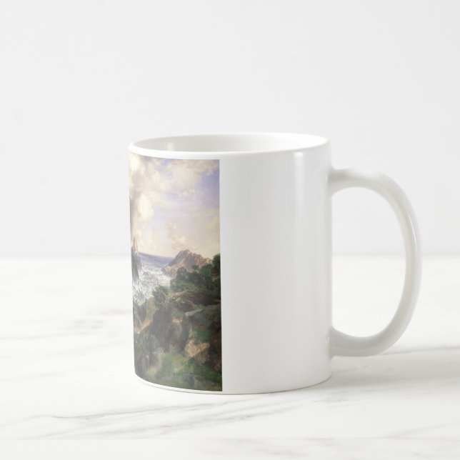 Thomas Moran - Punkt Lobos, Monterey, Kalifornien Kaffeetasse (Rechts)