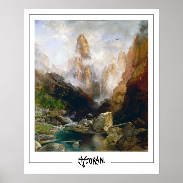 Thomas Moran Zedign Art Poster #10 (Vorne)