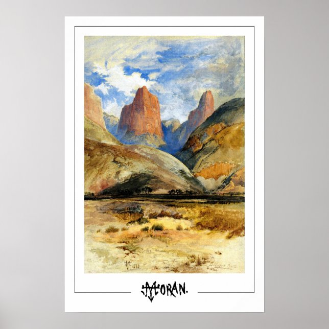 Thomas Moran Zedign Art Poster #11 (Vorne)