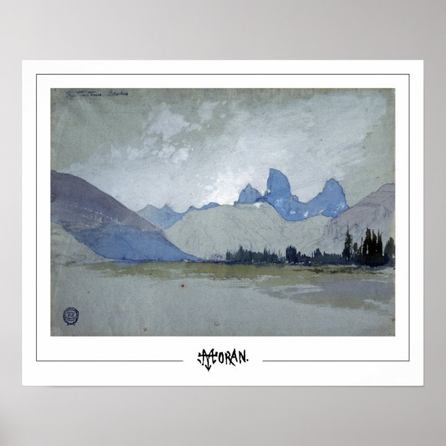 Thomas Moran Zedign Art Poster #19 (Vorne)