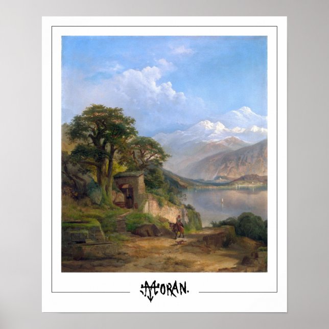 Thomas Moran Zedign Art Poster #6 (Vorne)
