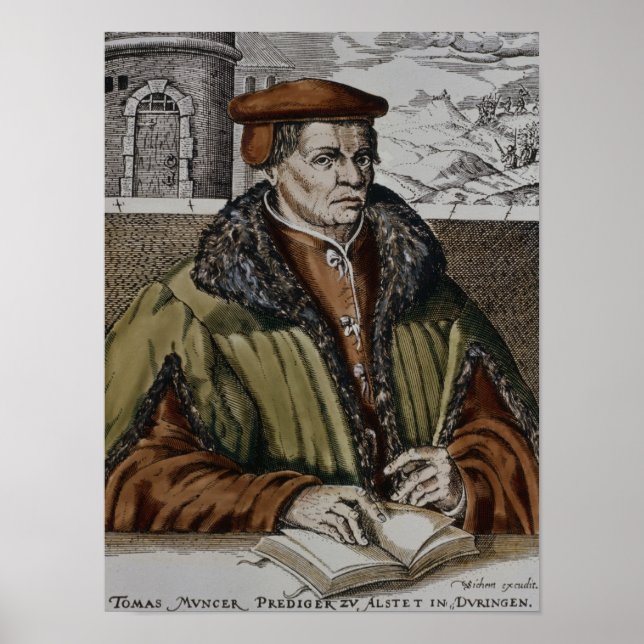 Thomas Muntzer, c.1600 Poster (Vorne)