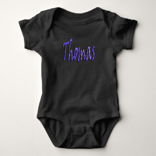 Thomas, Name, Logo, Baby-Body Baby Strampler