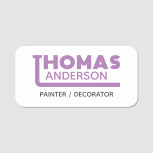 Thomas Name Tag Namensschild