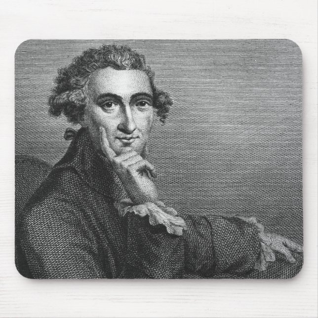 Thomas Paine, graviert von William Angus, 1791 Mousepad (Vorne)