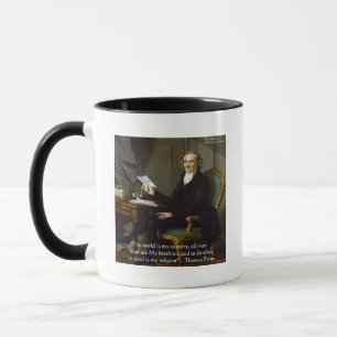 Thomas Paine "Meine Brüder" Zitate Geschenke & Kar Tasse