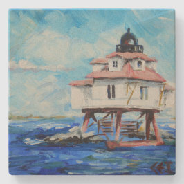 Thomas-Punkt-Leuchtturm Steinuntersetzer