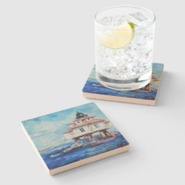 Thomas-Punkt-Leuchtturm Steinuntersetzer