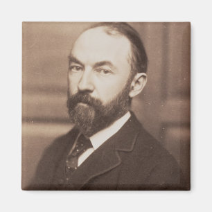 Thomas robust (1840-1928) (Sepia-Foto) Magnet
