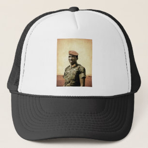 Thomas Sankara - Burkina Faso - afrikanischer Truckerkappe
