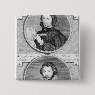 Thomas Tallis und William Byrd Button