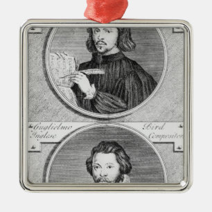 Thomas Tallis und William Byrd Silbernes Ornament