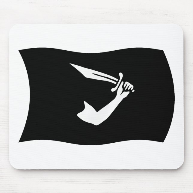 Thomas Tew Flag Mousepad (Vorne)
