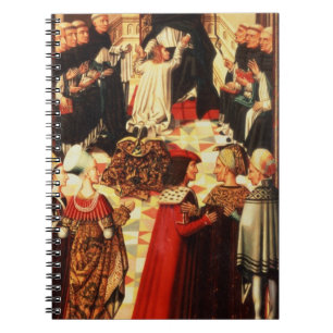 Thomas von Aquin, der in das dominikanische O Notizblock