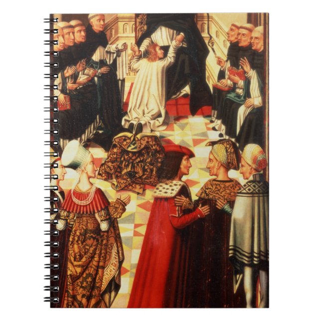 Thomas von Aquin, der in das dominikanische O Notizblock (Vorderseite)