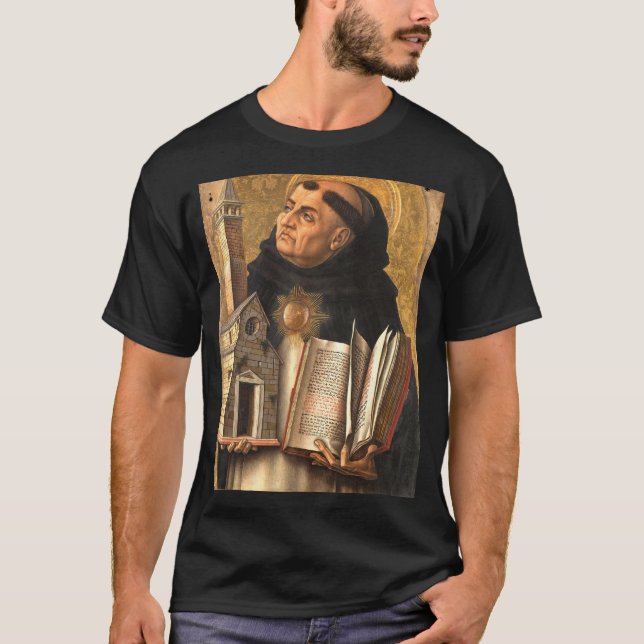 Thomas von Aquin T-Shirt (Vorderseite)