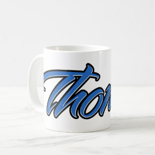 Thomas Vorname Name blue Tasse Kaffeetasse