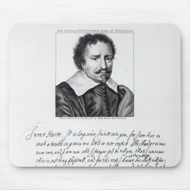 Thomas Wentworth, 1. Graf von Strafford Mousepad (Vorne)