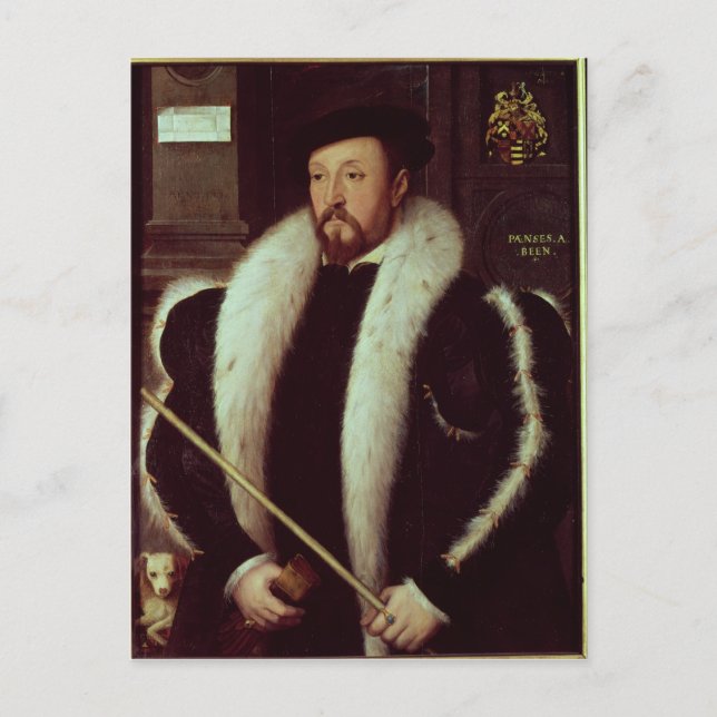 Thomas Wentworth Postkarte (Vorderseite)