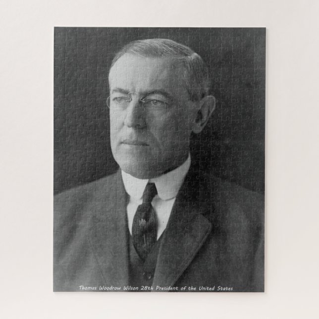 Thomas Woodrow Wilson 28. Präsident von Amerika (Vertikal)