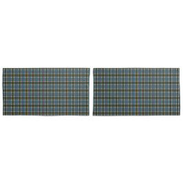 Thompson Blue Original Scottish Tartan Kissenbezug