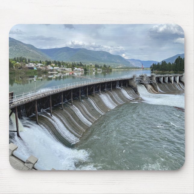 Thompson Falls Dam Mousepad (Vorne)