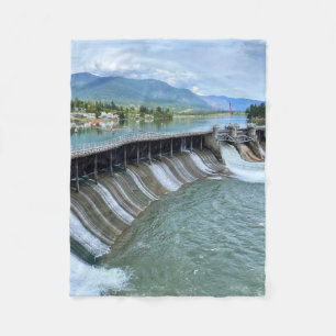 Thompson Falls Staudamm Fleecedecke