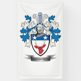 Thompson-Familienwappen-Wappen Banner