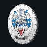 Thompson-Familienwappen-Wappen Dartscheibe<br><div class="desc">Thompson-Familienwappen und Scottish-Thompson-Wappen. Für Männer mit dem Thompson-Familiennamen und für Frauen mit den Thompson-Nachnamen. Klicken Sie "Thompson-Familienwappen" an,  um alle unsere Entwürfe zu sehen,  den Thompson-Familiennamen zu kennzeichnen.</div>