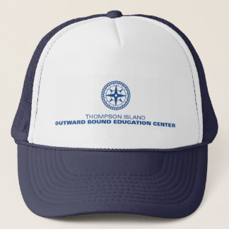 Thompson-Insel-Marine-Blau-Fernlastfahrer-Hut Truckerkappe